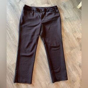 Christopher & Banks Womens Dark Brown Trousers